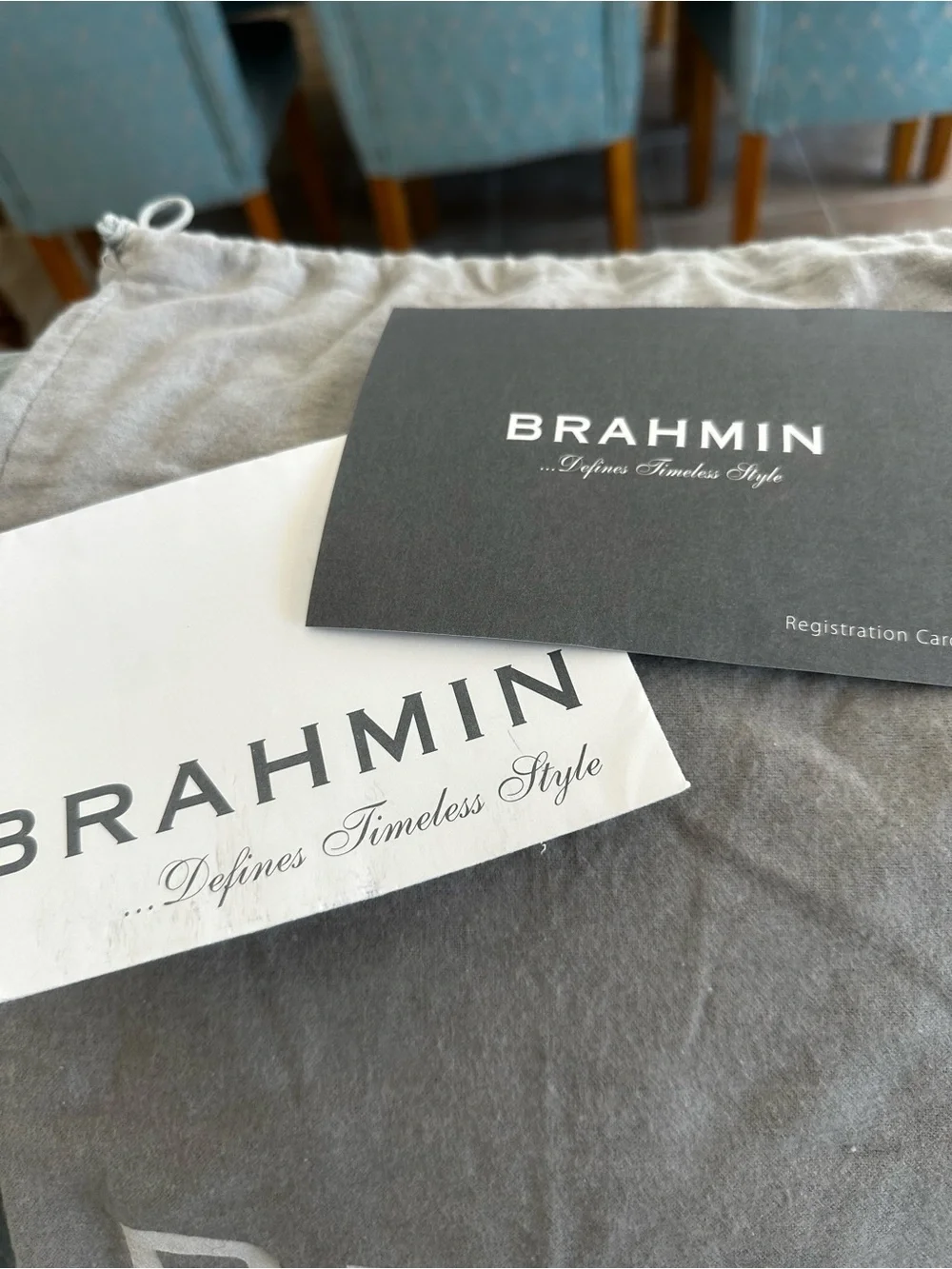 Brahmin Black Croc-Embossed Shoulder Bag with Gold Accents